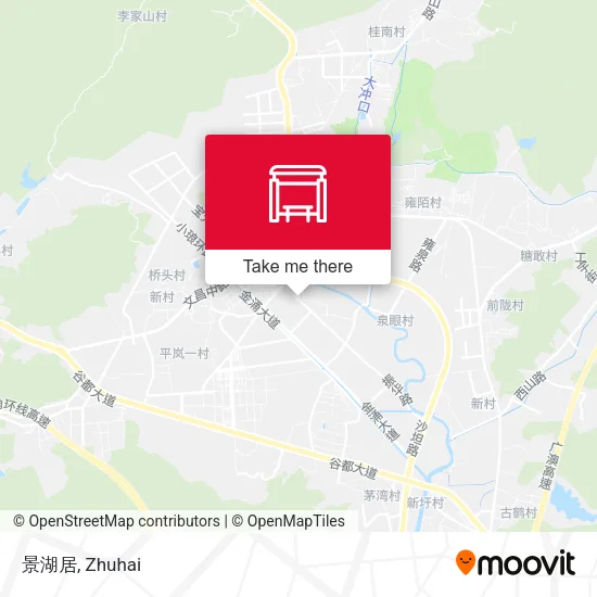 景湖居 map