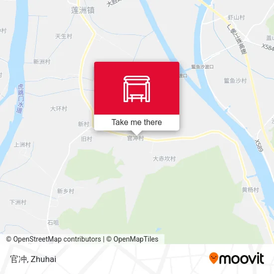 官冲 map