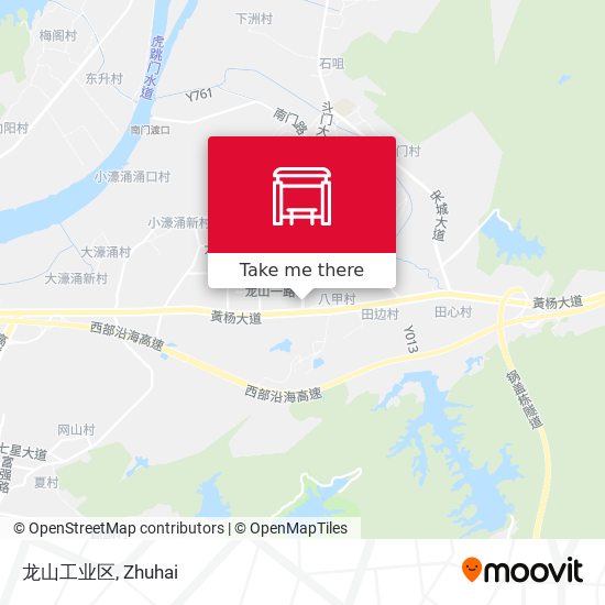 龙山工业区 map