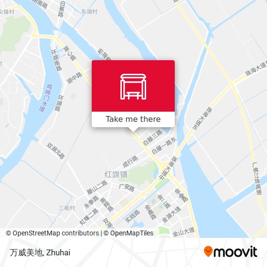 万威美地 map