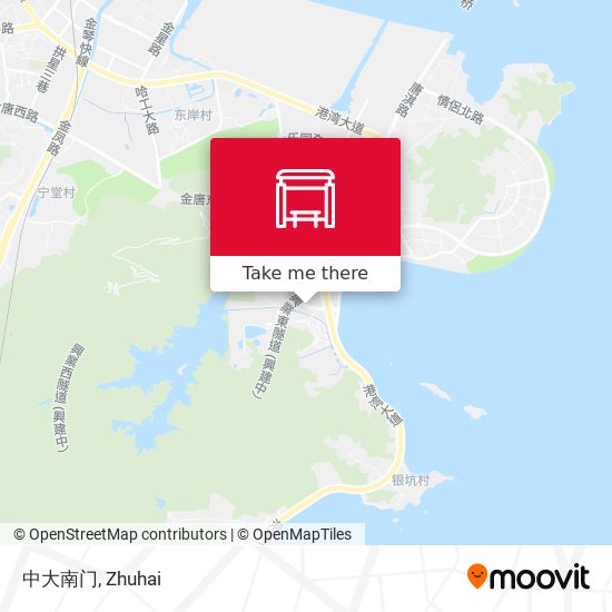 中大南门 map