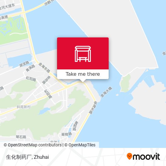 生化制药厂 map