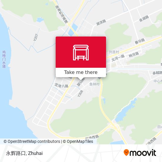 永辉路口 map