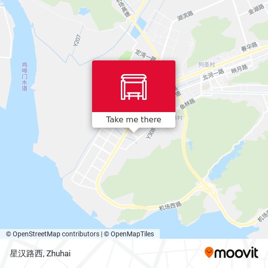 星汉路西 map