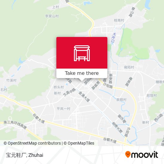 宝元鞋厂 map