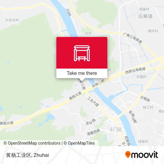 黄杨工业区 map