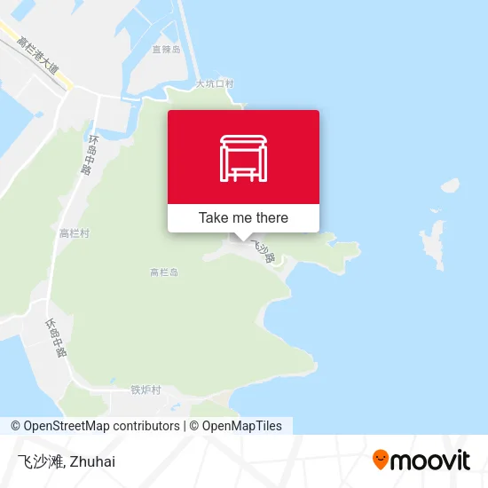 飞沙滩 map