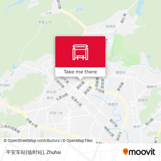 平安车站(临时站) map