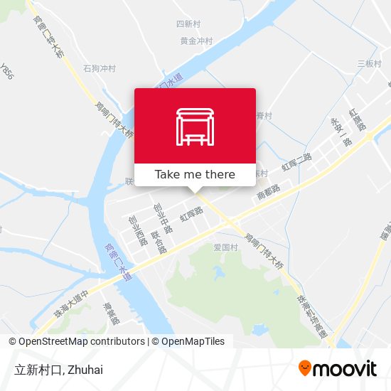 立新村口 map