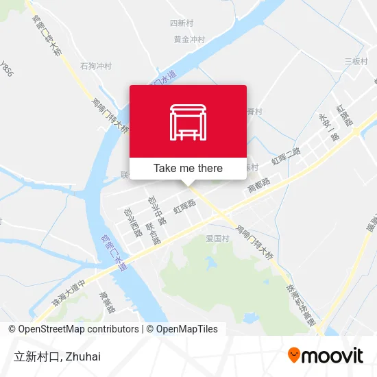 立新村口 map