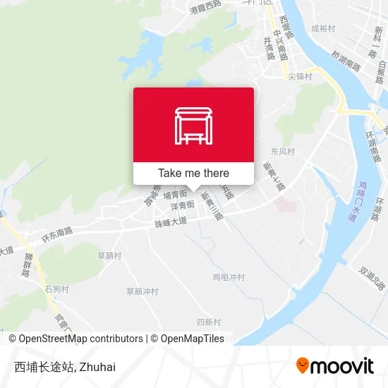 西埔长途站 map