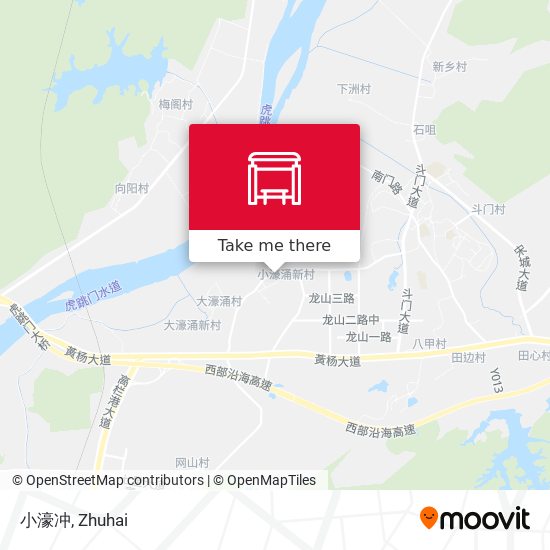 小濠冲 map