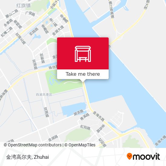 金湾高尔夫 map