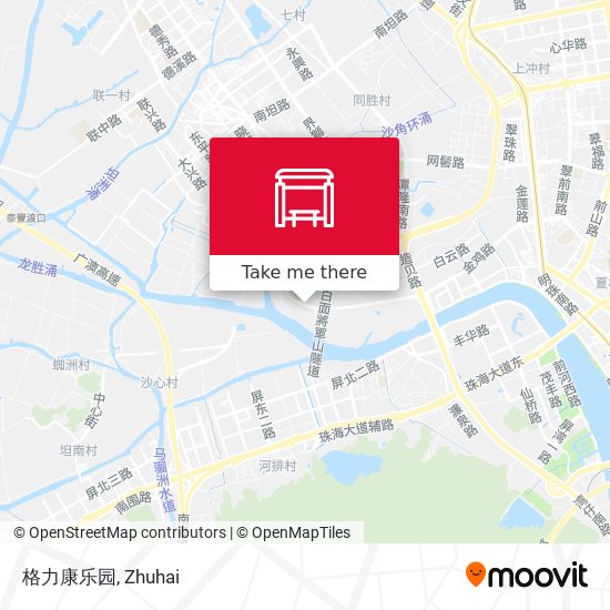 格力康乐园 map