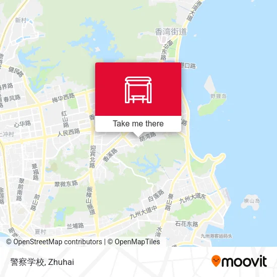 警察学校 map