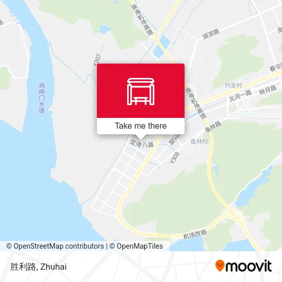 胜利路 map