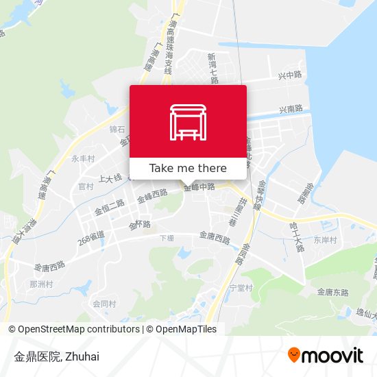 金鼎医院 map