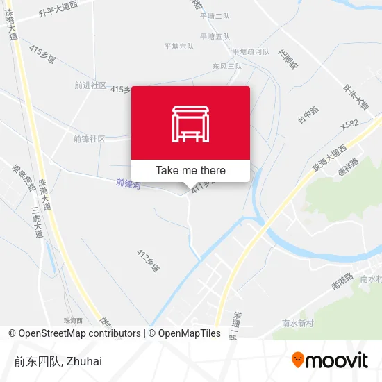 前东四队 map