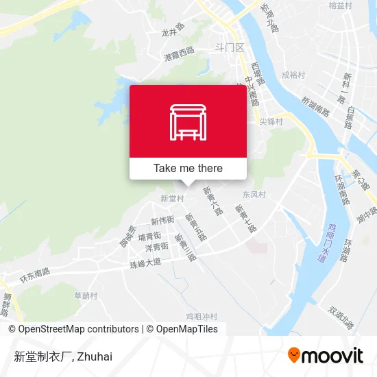 新堂制衣厂 map