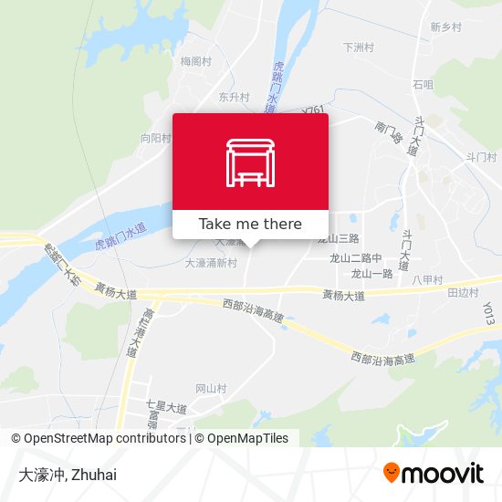 大濠冲 map