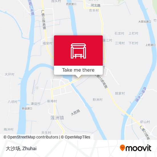 大沙场 map