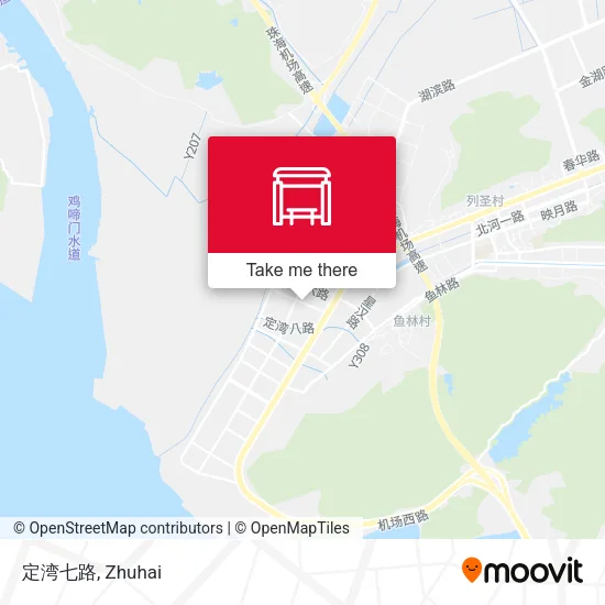 定湾七路 map