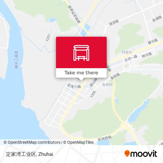 定家湾工业区 map