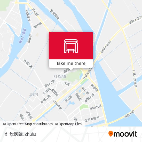 红旗医院 map