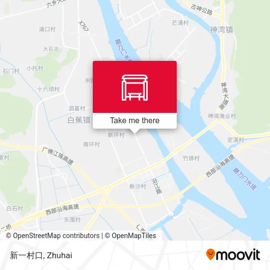 新一村口 map