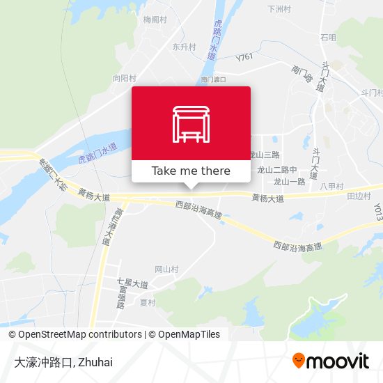 大濠冲路口 map