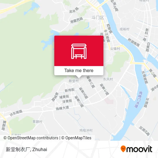 新堂制衣厂 map