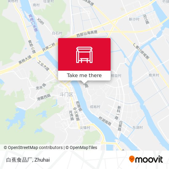 白蕉食品厂 map