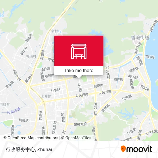 行政服务中心 map