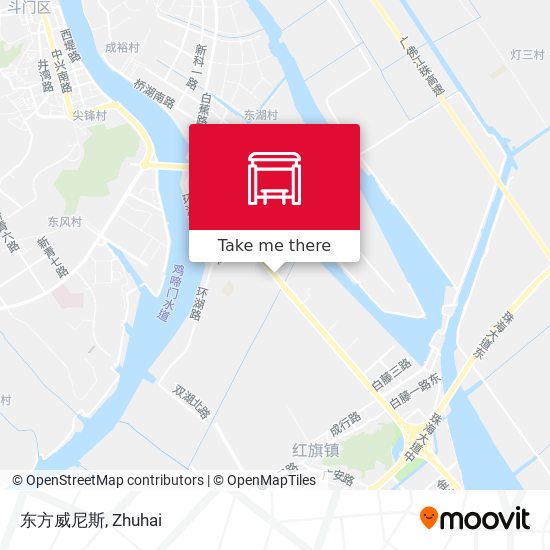 东方威尼斯 map