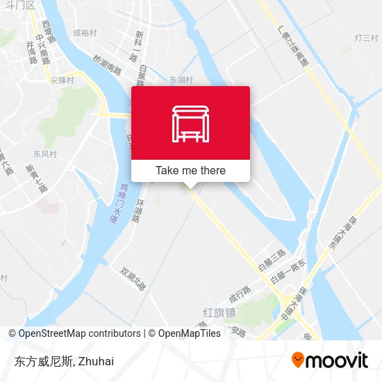 东方威尼斯 map