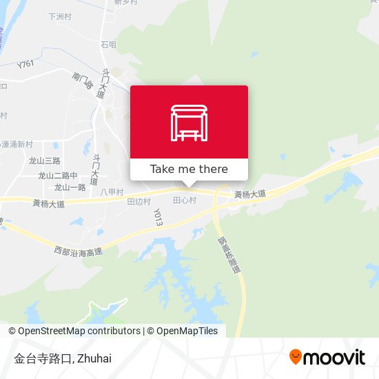 金台寺路口 map