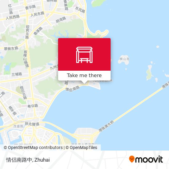 情侣南路中 map