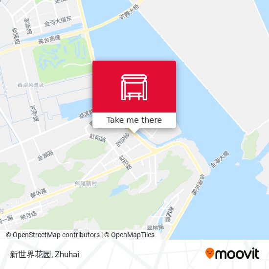 新世界花园 map