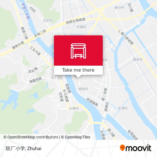 联厂小学 map