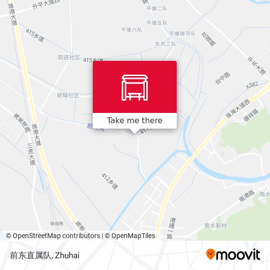 前东直属队 map