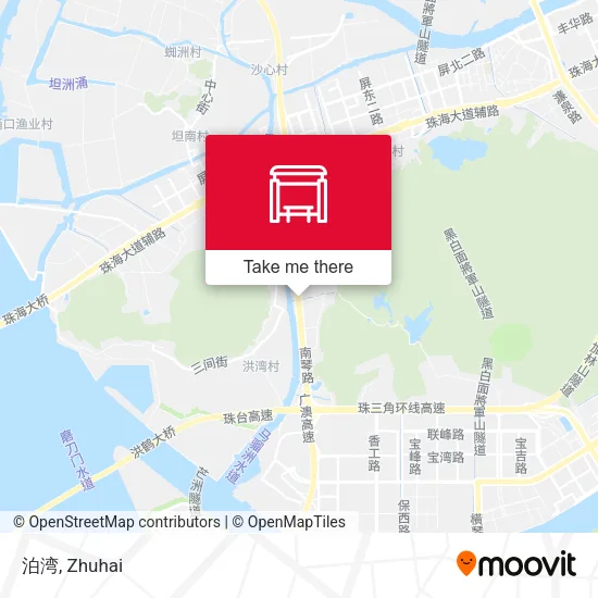 泊湾 map