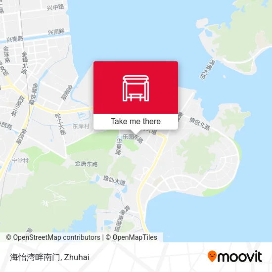 海怡湾畔南门 map