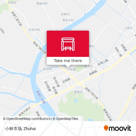 小林市场 map
