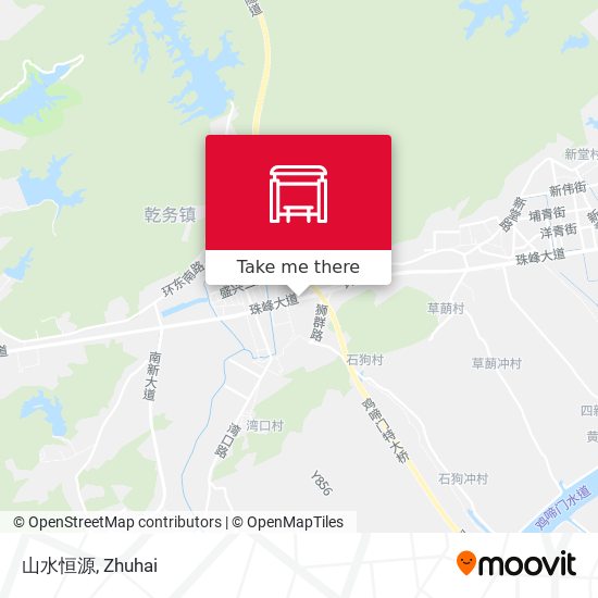 山水恒源 map