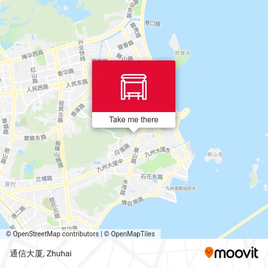 通信大厦 map