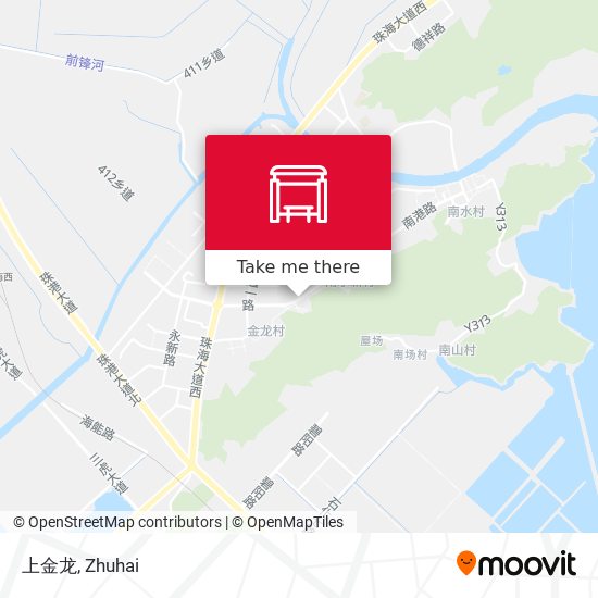 上金龙 map