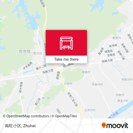 南旺小区 map
