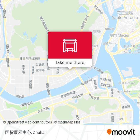 国贸展示中心 map