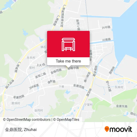 金鼎医院 map