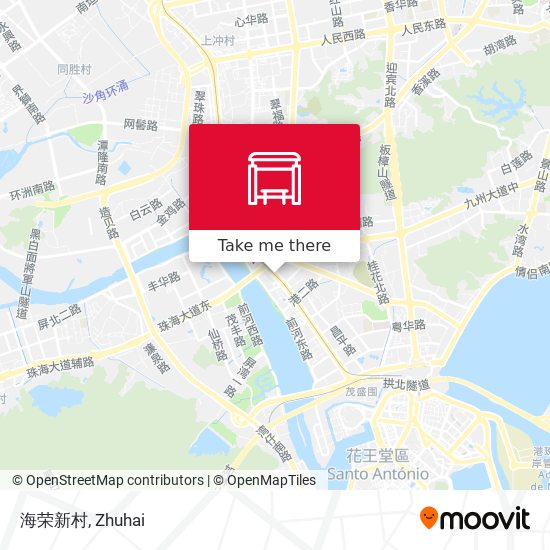 海荣新村 map